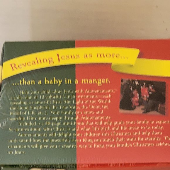 Adorenaments Baby Jesus Symbols Nick &Holly Found Grandpa Attic Ornaments Family - Picture 7 of 15